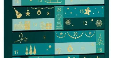 Calendario de adviento Kneipp 2025, por 73,50 euros 2 La parte frontal de la caja del Calendario de adviento Kneipp 2025