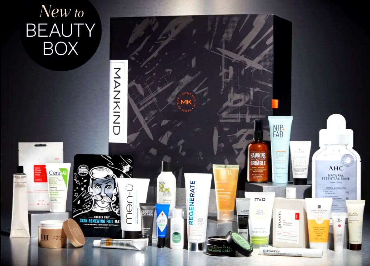 Calendario de Adviento Mankind 2022 Belleza para Hombres