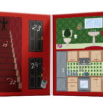 El interior del Calendario de Adviento NYX 2024 inspirado en la película "Solo en Casa"