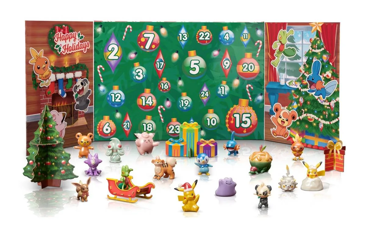 Calendario de Adviento Pokémon de Bizak 2022