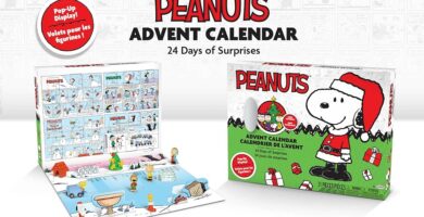 La caja del Calendario de Adviento Snoopy 2024