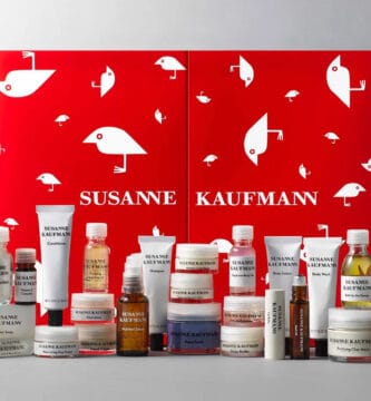 La caja y los productos del Calendario de Adviento Susanne Kaufmann 2024