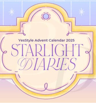 Frontal del Calendario de Adviento YesStyle 2025