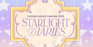Calendario de Adviento YesStyle 2025 "Starlight Diaries" 3 Frontal del Calendario de Adviento YesStyle 2025