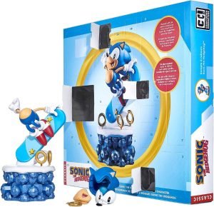 Calendario De Adviento Sonic Prime – 27 Sorpresas Con Figuras, Pegatinas Y Más, Basado En La Serie De Netflix, Regalo De Navidad