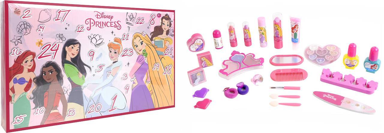 Calendario de Maquillaje Princesas Disney 2021