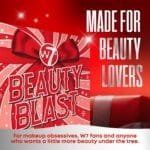Imagen promocional del Calendario de adviento 2026 W7 Beauty Blast