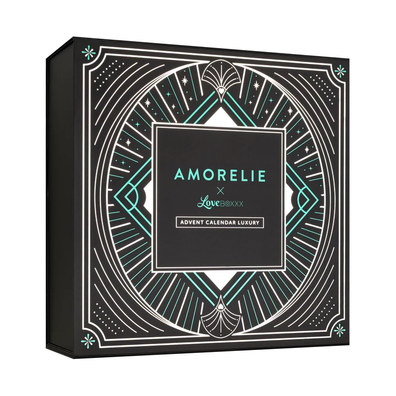 La caja del Calendario de adviento Amorelie x Loveboxxx 2025 Luxury