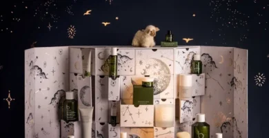Calendario de adviento Bamford 2025, ya a la venta 75 La caja abierta con los productos del Calendario de adviento Bamford 2025