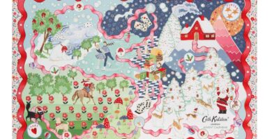 La caja del Calendario de adviento Cath Kidston 2025