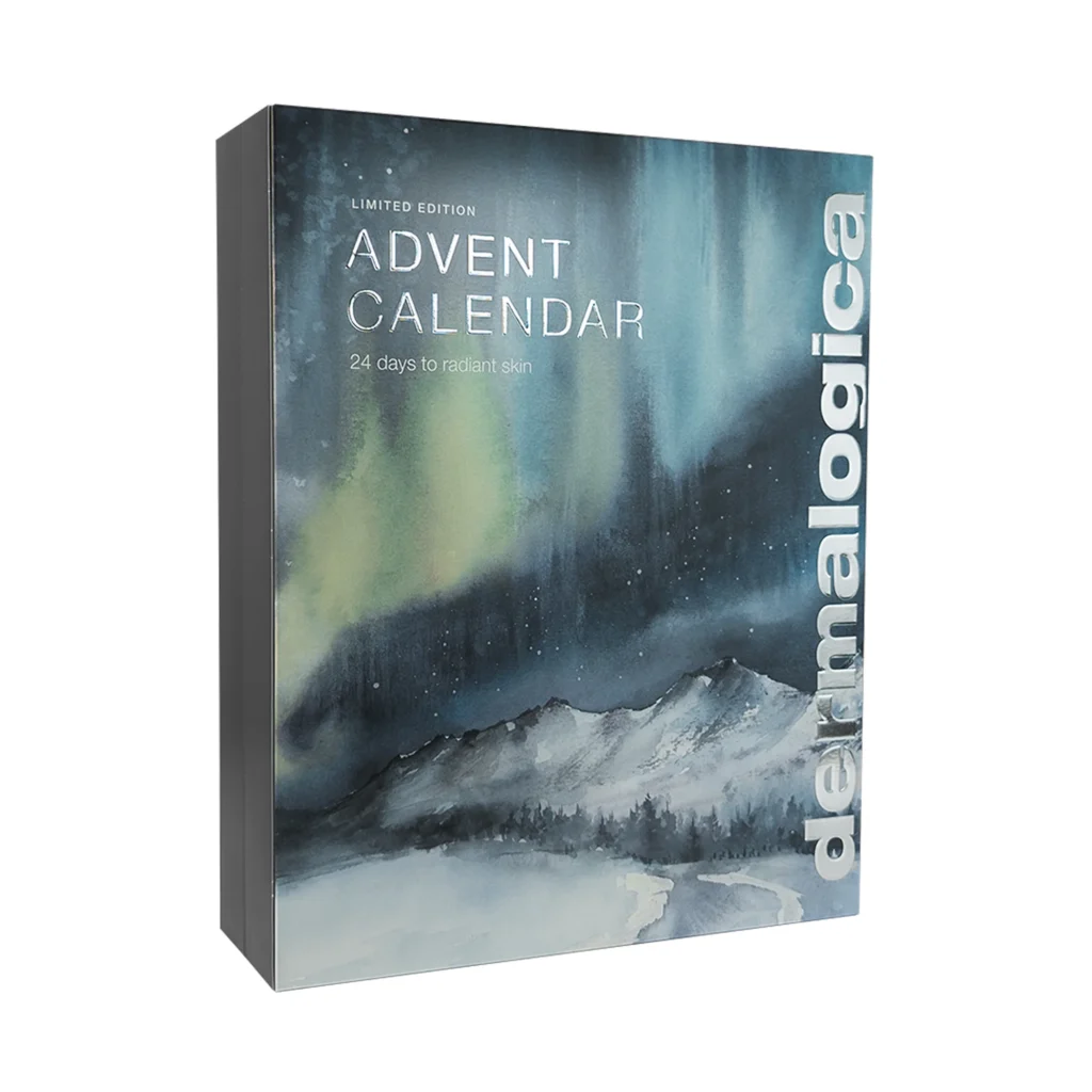 La caja del Calendario de adviento Dermalogica 2025
