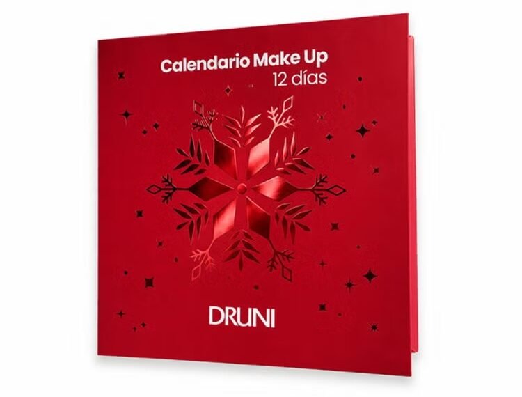 La caja del Calendario de adviento Druni Make Up 2026
