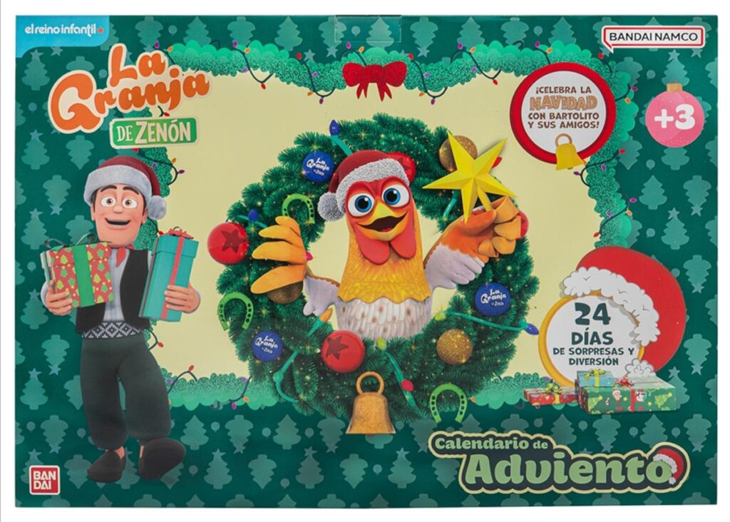 Calendario de adviento La Granja de Zenón, ya a la venta 1 La caja del Calendario de adviento La Granja de Zenón
