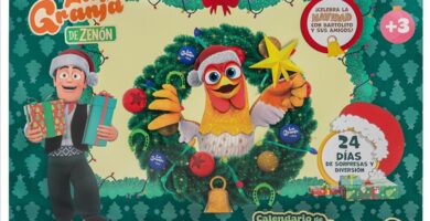 La caja del Calendario de adviento La Granja de Zenón