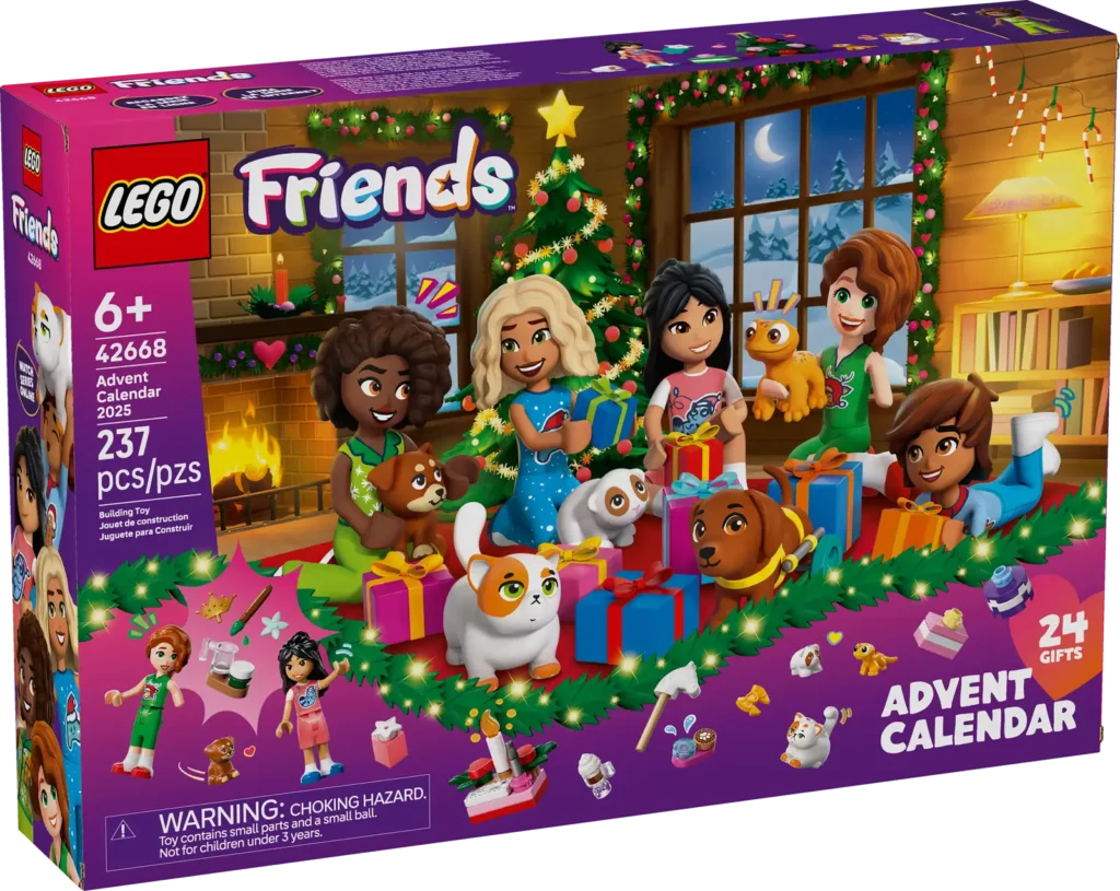 Calendario de adviento Lego Friends 2025 1 Calendario de adviento Lego Friends 2025