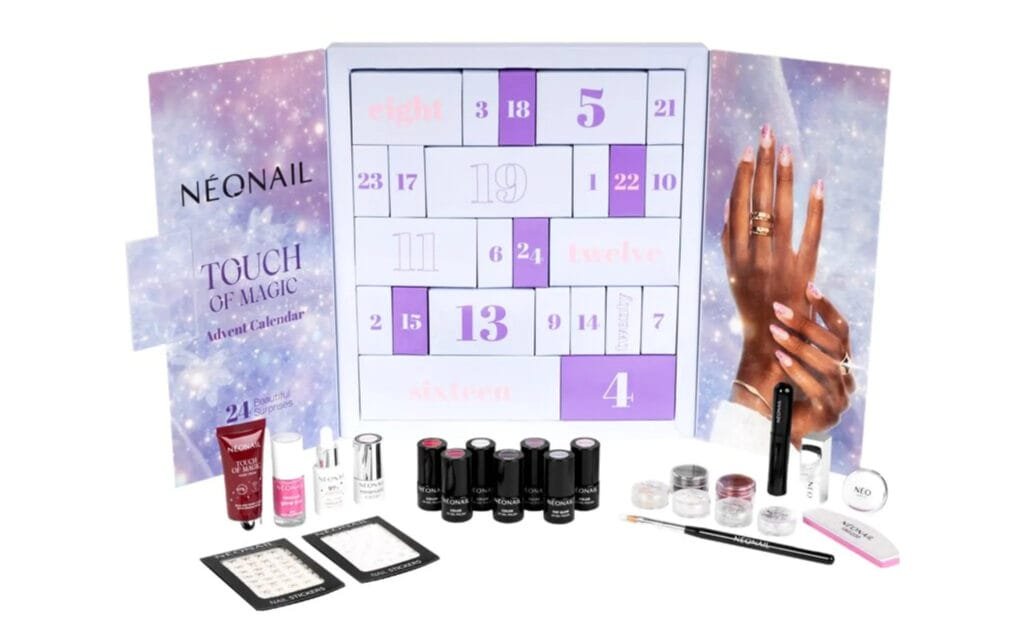 La caja del Calendario de adviento Neonail 2026