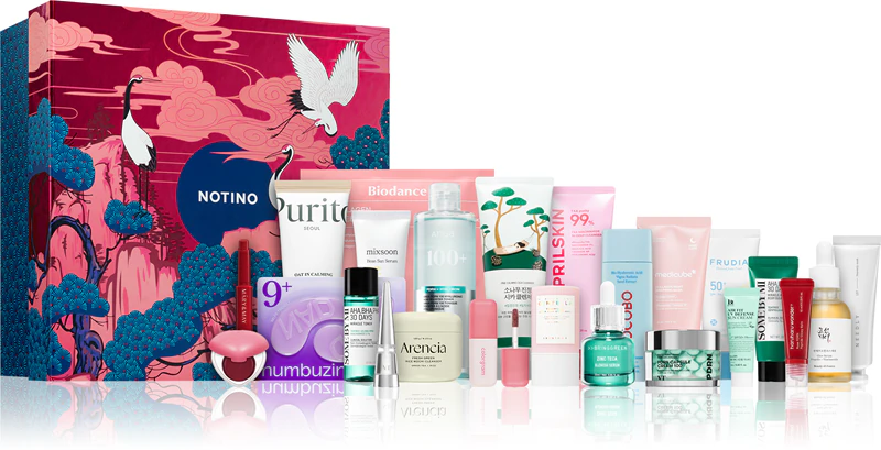 Calendario de adviento Notino Korean Beauty Gems 2026, ya a la venta 1 La caja y los productos del Calendario de adviento Notino Korean Beauty Gems 2026
