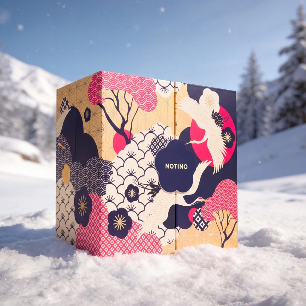Los productos del Calendario de adviento Notino The House of Korean Beauty 2026 La caja del Calendario de adviento Notino The House of Korean Beauty 2026