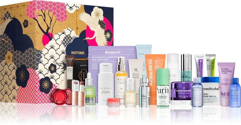 Calendario de adviento Notino The House of Korean Beauty 2026, ya a la venta 1 La caja y los productos del Calendario de adviento Notino The House of Korean Beauty 2026
