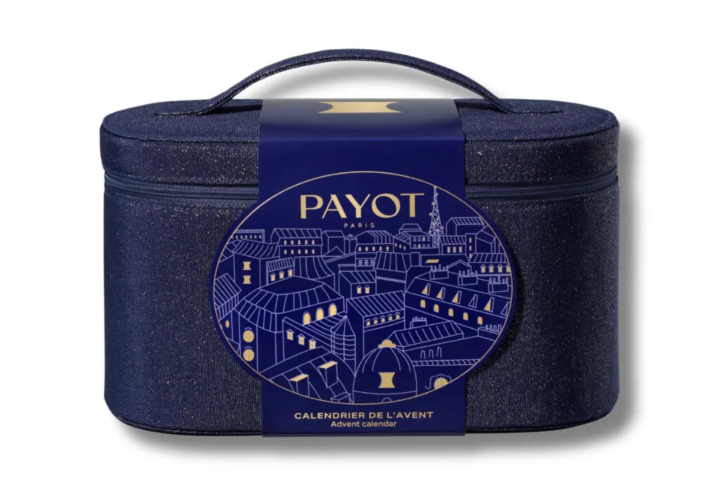 La bolsa-neceser del Calendario de adviento Payot 2026