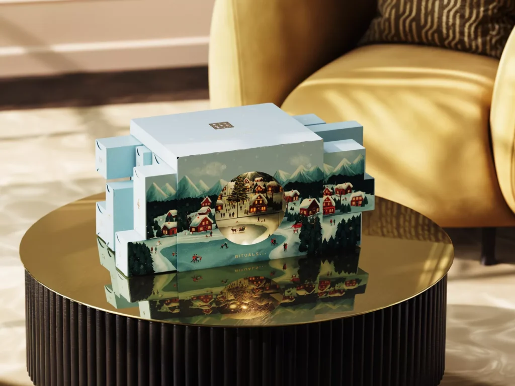 La caja del Calendario de adviento Rituals Deluxe 2025