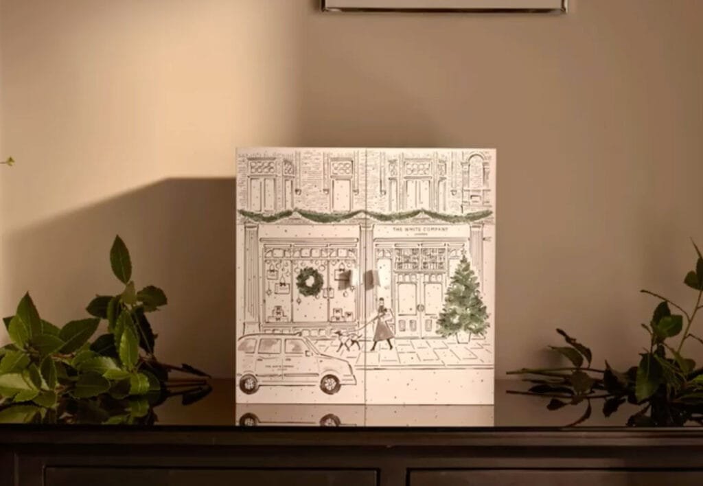 La caja del Calendario de adviento The White Company 2026