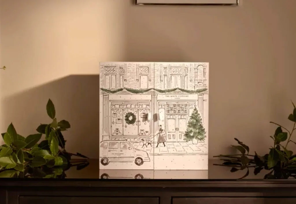 La caja del Calendario de adviento The White Company 2026