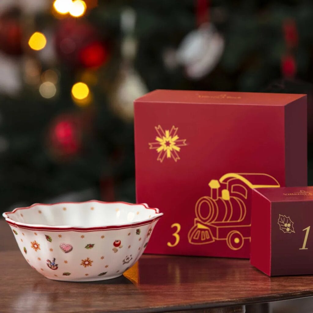 Detalle de una de las piezas del Calendario de adviento Villeroy & Boch 2025