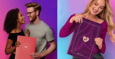 Calendarios de Adviento Lovehoney 2024, ya a la venta 5 Una pareja y una joven con los dos Calendarios de Adviento Lovehoney 2024