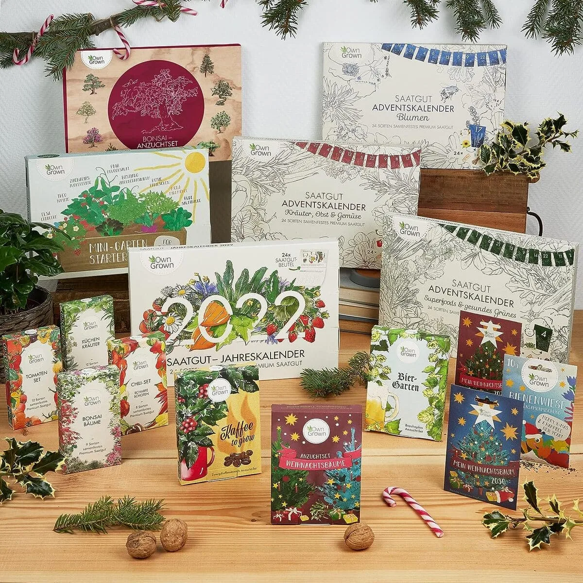 Calendarios de Adviento OwnGrown