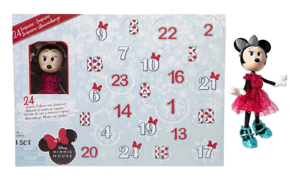Calendarios de adviento de Minnie Mouse 1 Calendarios de Adviento de Minnie Mouse