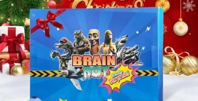 La caja de uno de los Calendarios de adviento Brainrot 2025