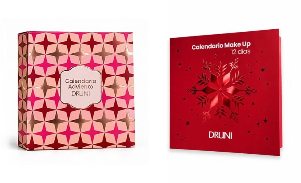 Las cajas de los dos Calendarios de adviento Druni 2026