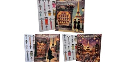 Calendarios de adviento Jean-Pierre Sand 2025, perfumes parisinos para mujer y hombre 94 Las cajas de los tres Calendarios de adviento Jean-Pierre Sand 2025