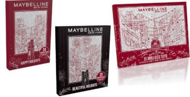 Tres calendarios de adviento Maybelline 2026