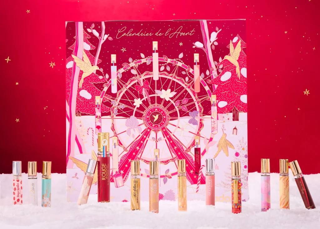 La caja y los perfumes del Calendario de adviento Adopt 2025 Calendrier Chapitre I: ​À l’orée de la forêt magique