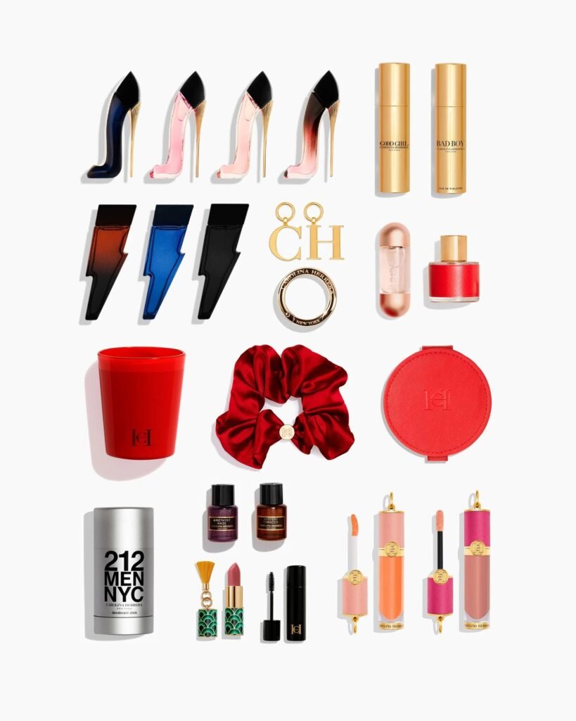 Los productos del Calendario de adviento Carolina Herrera 2026 de 24 días Los productos del Calendario de adviento Carolina Herrera 2026 de 24 días