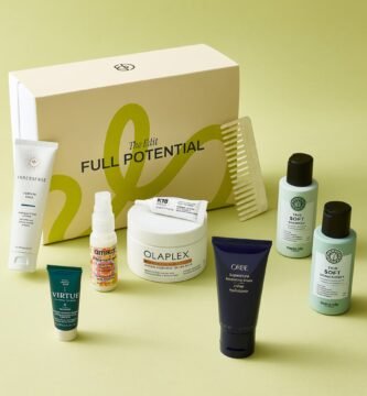 La caja y los productos de Cult Beauty The Full Potential Edit 2026
