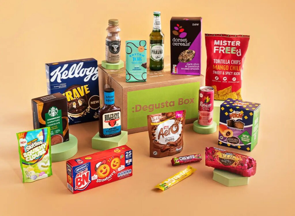 Productos de una caja de Degusta Box