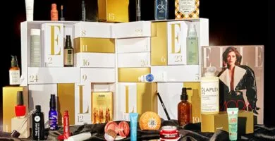 Calendario de Adviento ELLE 2024 4 La caja y los productos del Calendario de Adviento ELLE 2024