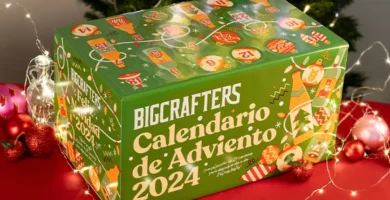 La caja del Calendario de Adviento Estrella Galicia 2024 "Bigcrafters"