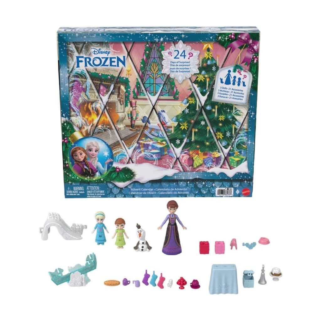 Calendario de adviento Frozen 2026 de Mattel
