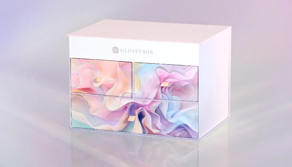 La caja del Calendario de adviento Glossybox 2025