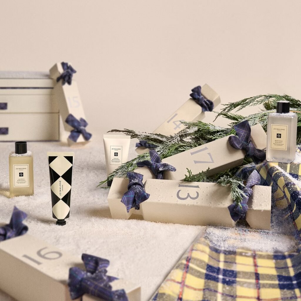 Detalle del Calendario de adviento Jo Malone 2026
