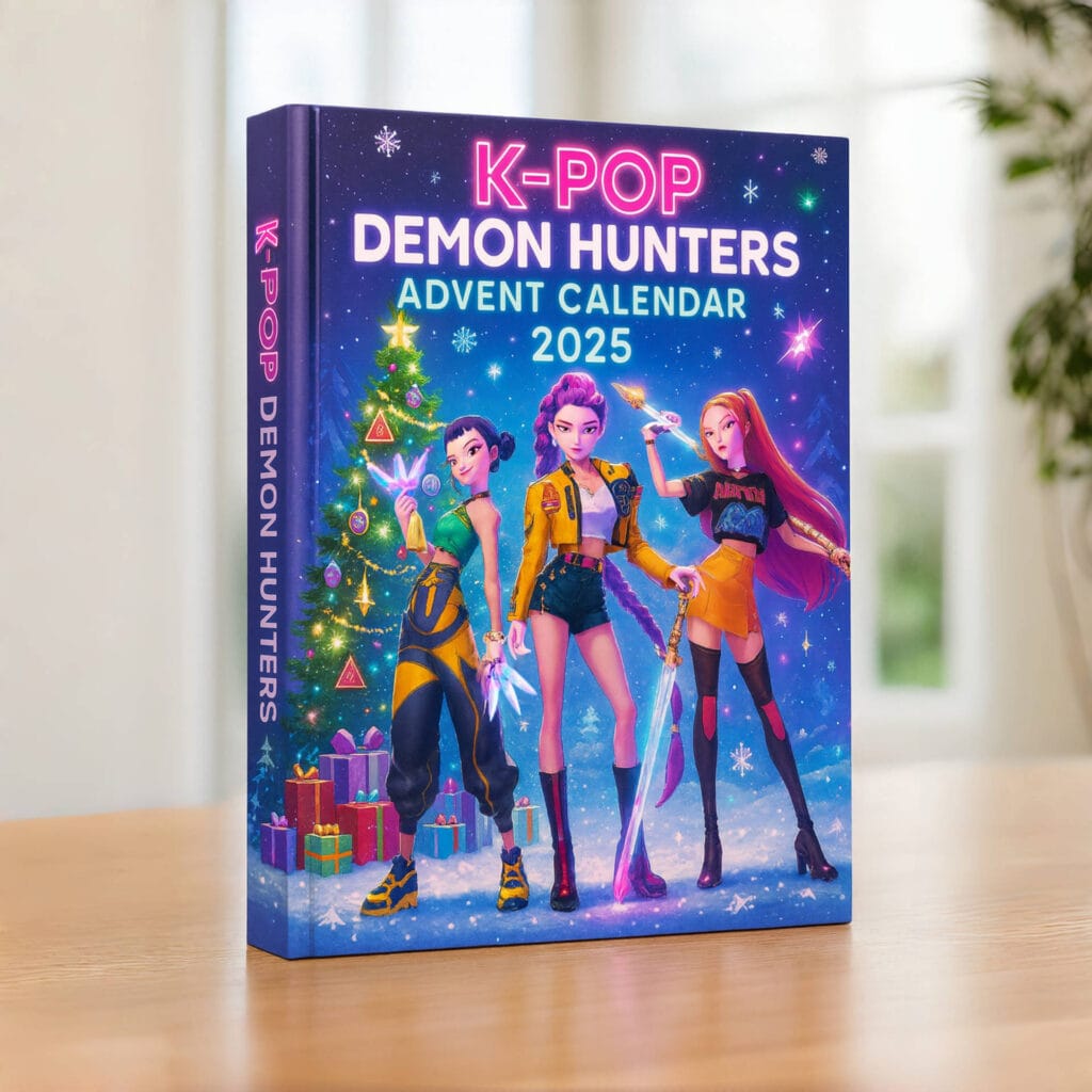 Calendarios de adviento de Las Guerreras K-Pop, ya a la venta 8 K-Pop Demon Hunters Advent Calendar 2025