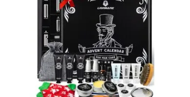 Calendario de Adviento Lionmane 2024 para hombres con barba 3 La caja y los productos del Calendario de Adviento Lionmane 2024 para hombres con barba