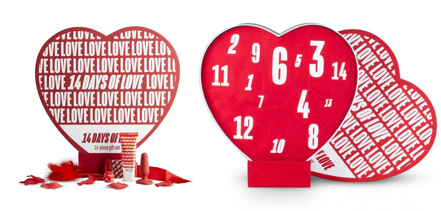 LOVEBOXXX SET 14 DIAS CORAZON