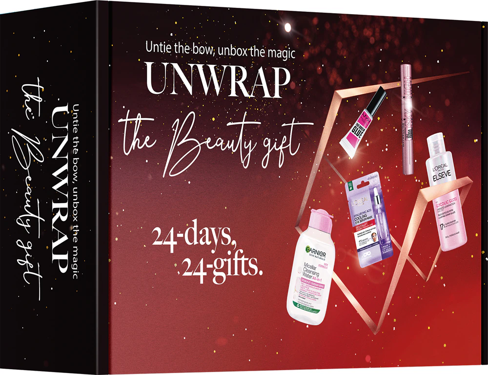 Calendario de adviento L’Oréal Paris x Notino DIY 2025, ya a la venta 1 La caja del Calendario de adviento L’Oréal Paris x Notino DIY 2025