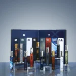 El interior de la caja y los perfumes del calendario Le Collector de Adopt