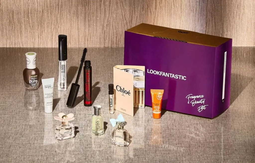 Los productos incluidos en la caja especial Lookfantastic Autumn Fragrance and Beauty Edit